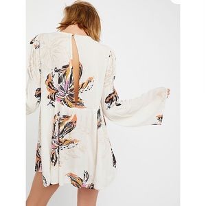 Free People floral tunic